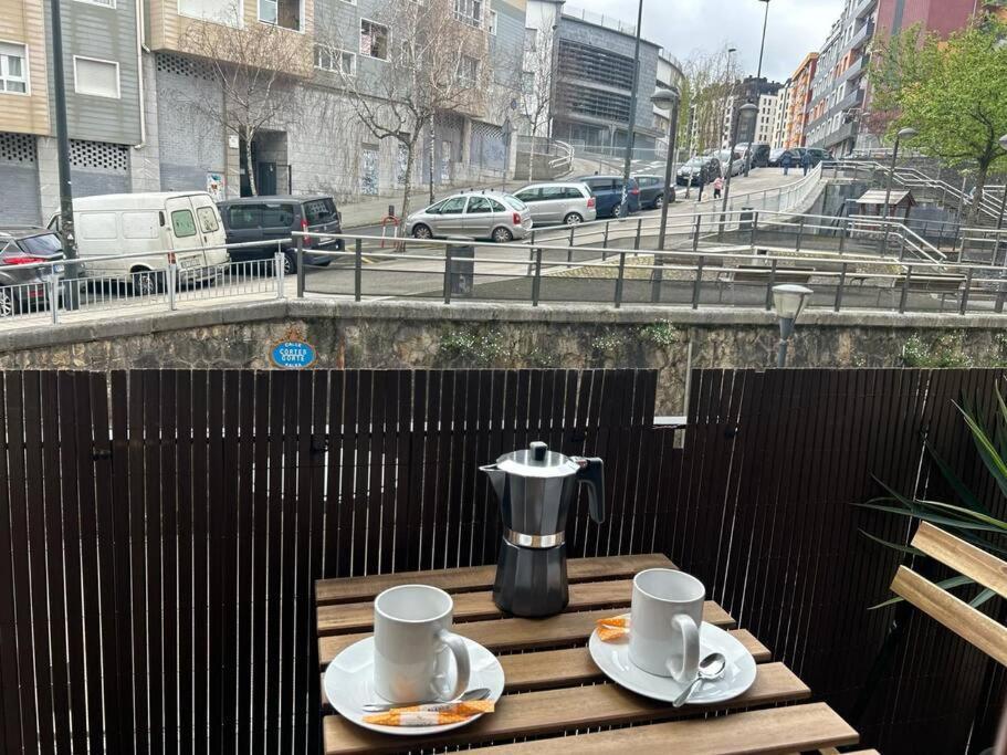 Piso Deluxe Con Balcon Cerca Del Casco Viejo Lägenhet Bilbao Exteriör bild